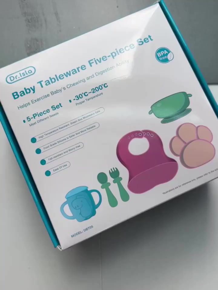 Dr.isla Set Makan Anak BT05 Komplit
