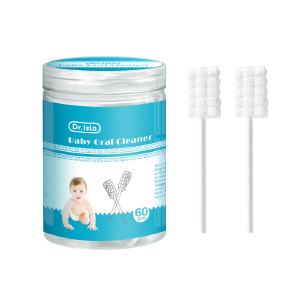 Pembersih Lidah & Gigi Bayi Dr.isla QJ02 Cotton Gauze 30pcs Steril Foto 5