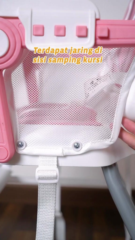 Kursi Makan Bayi Babydoes Mezza High Chair 3 in 1 Dilipat Portable dengan Tray