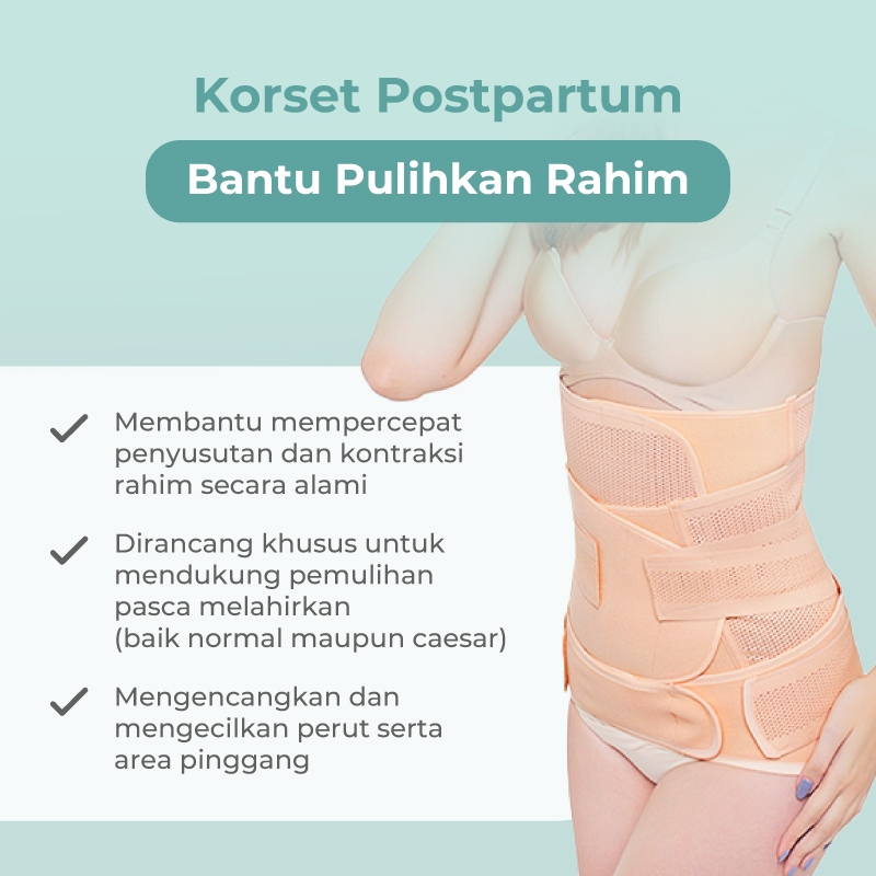 Korset Postnatal MOOIMOM 3in1 Breathable Foto 3