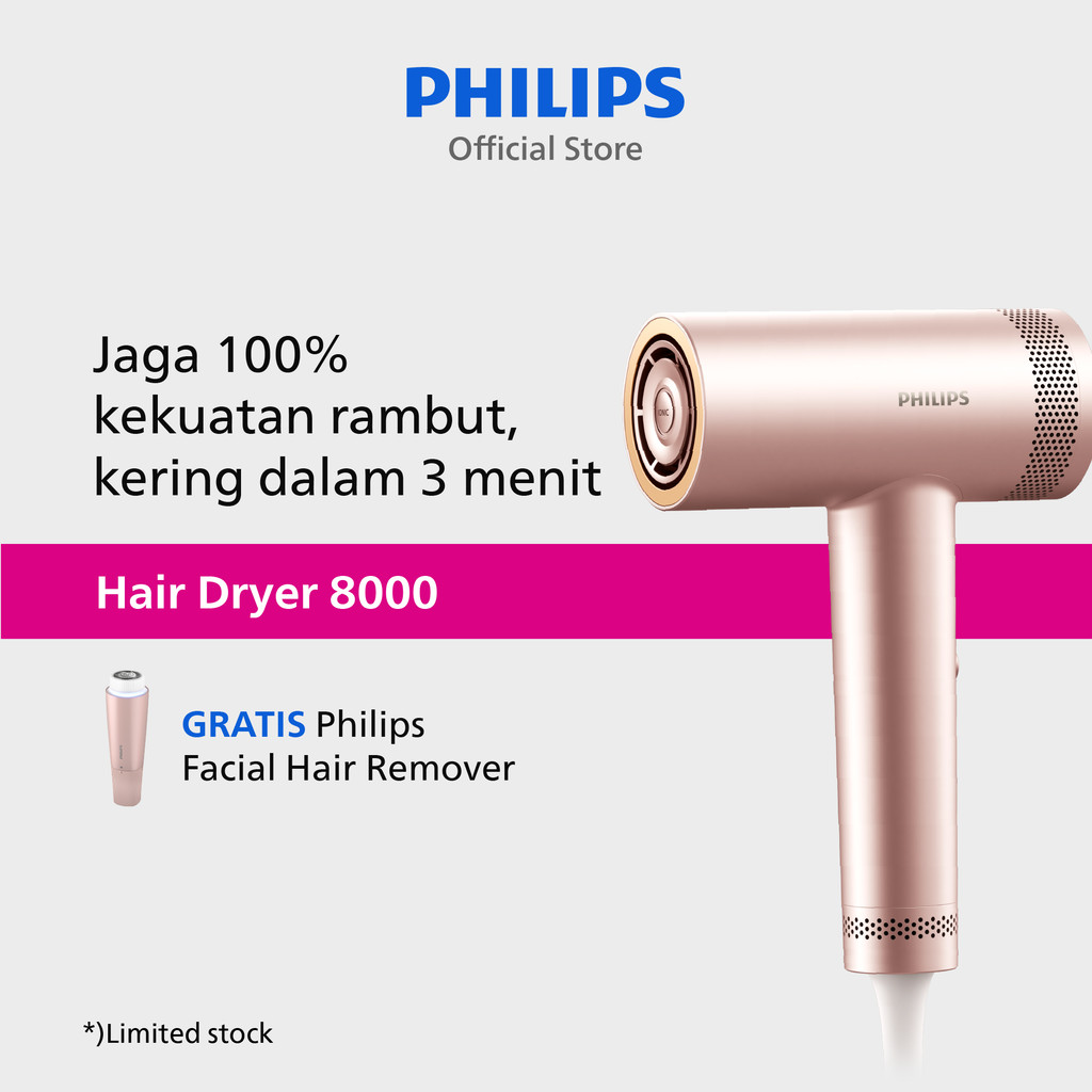 Philips Hair Dryer 8000 BLDC ThermoShield