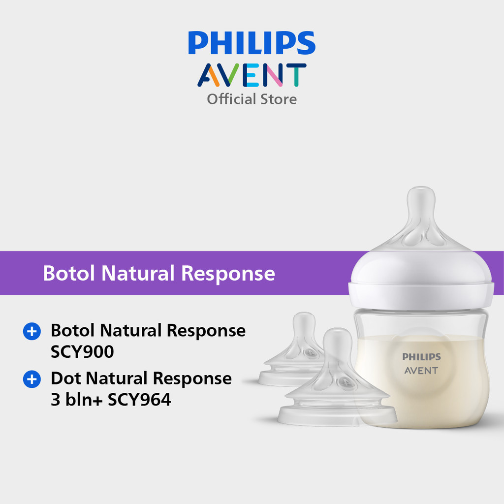 Philips Avent Natural Response 125ml Twin Pack