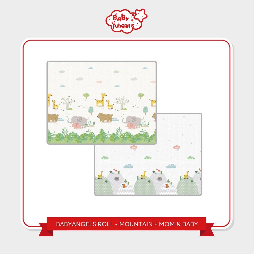 Mamiko Baby Angels Playmat XPE Premium Double Side 180x150cm 200x180cm 200x150cm Foto 6