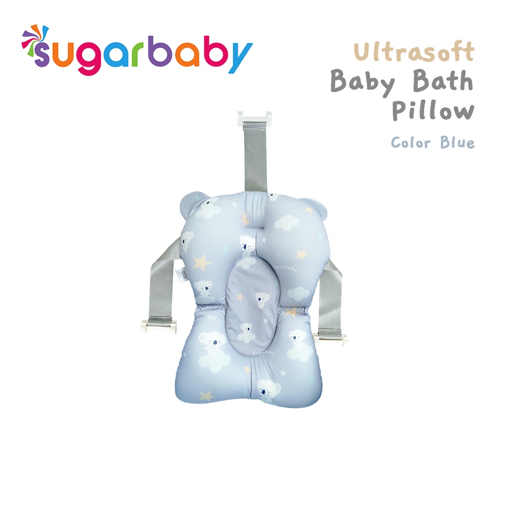 Sugar Baby Ultrasoft Baby Bath Pillow & Bath Net Bantal Mandi Bayi dan Jaring Foto 6