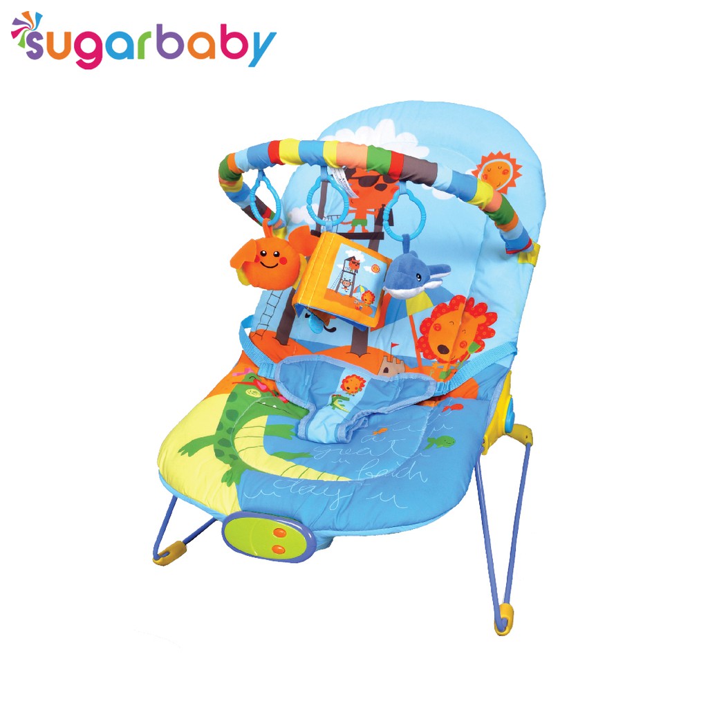 Baby Bouncer Sugar Baby Premium 3in1 dengan 8 Musik Getaran Bantal Anti Peyang BPA Foto 4