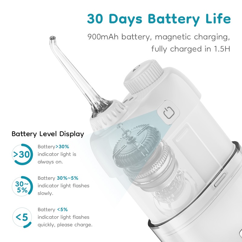 Dr.isla CF410 Water Floss Portable 3 Mode Foto 5