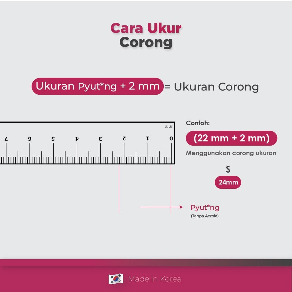 Alat Ukur Puting SPECTRA Nipple Ruler untuk Cari Ukuran Corong Pompa ASI Foto 3