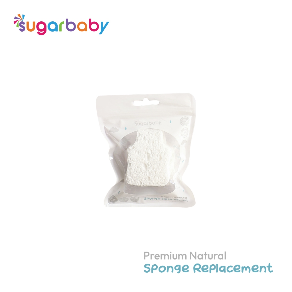 Sikat Botol Bayi Sugarbaby Premium Natural Sponge 5in1 Set Multifungsi BPA Free Foto 8