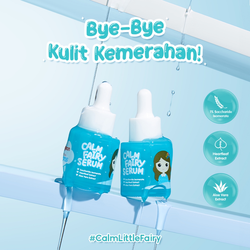 Serum Remaja Pigeon Teens Calm Fairy 20ml untuk Kulit Kemerahan dan Iritasi Foto 3