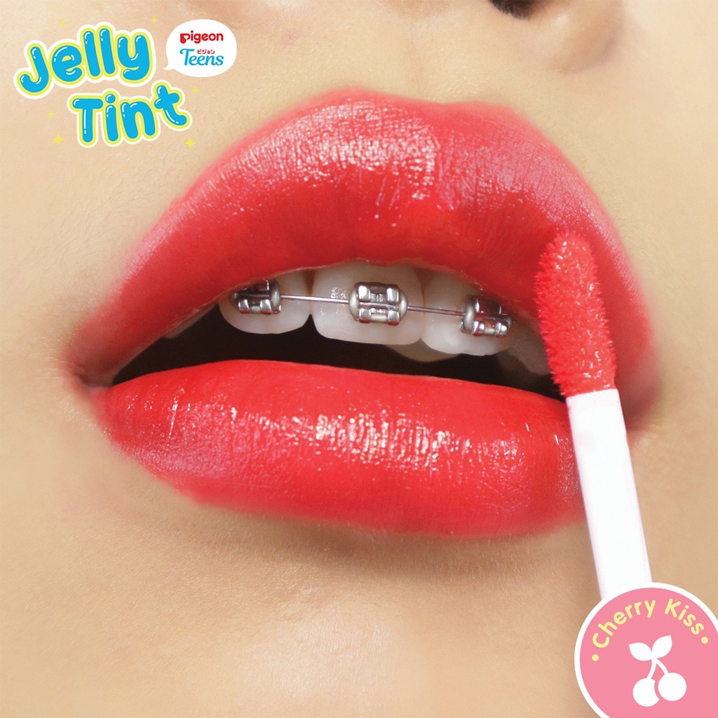 Pigeon Teens Jelly Tint Lip Tint Longlasting Transferproof Moisturizing BPOM Foto 6