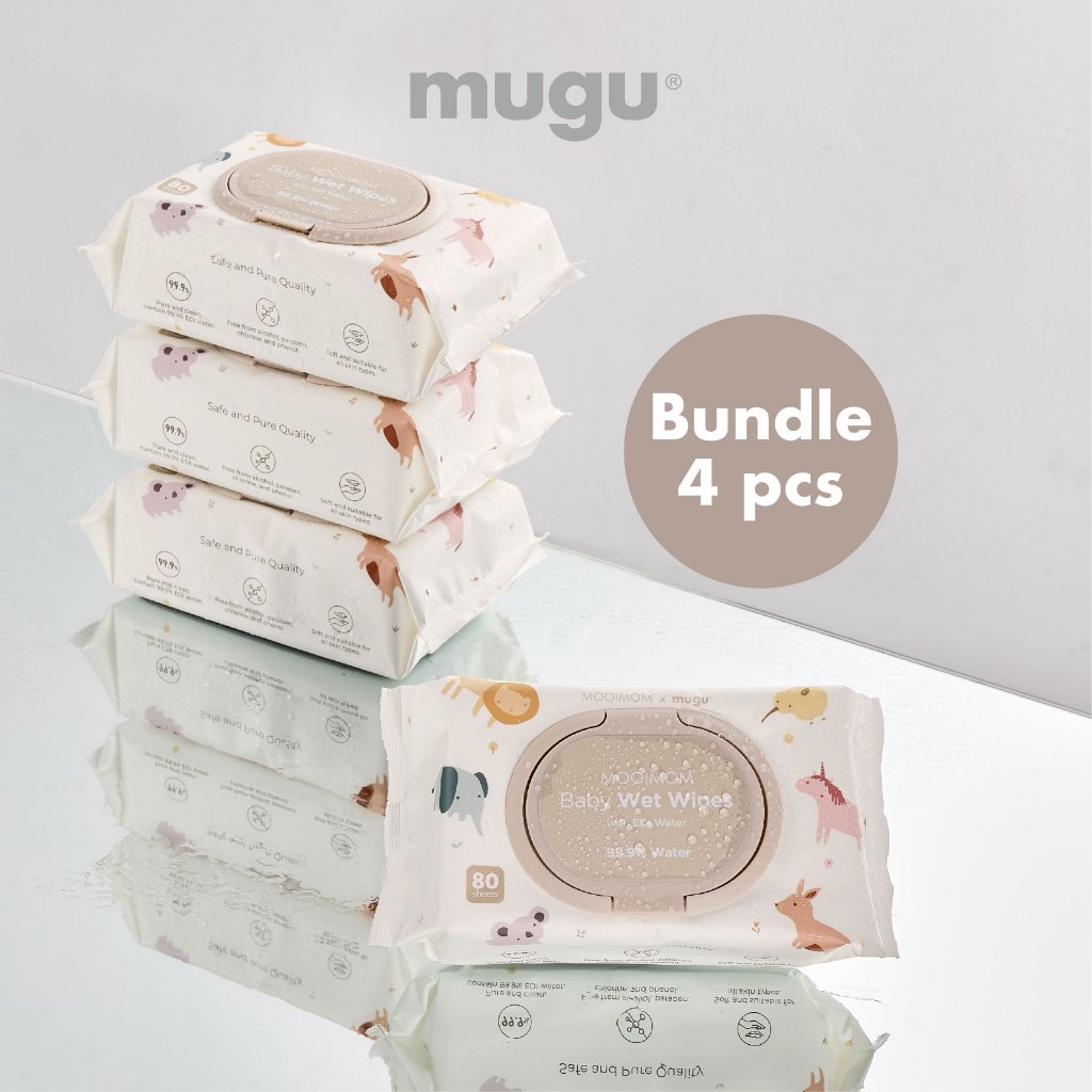 Mooimom x Mugu Wet Wipes EDI Water Foto 3
