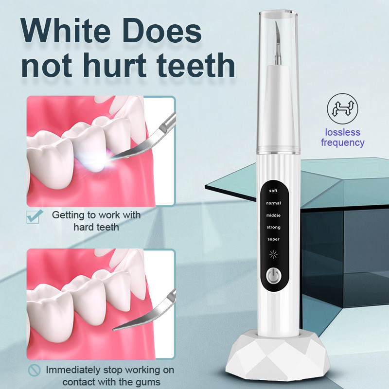 Dr.isla Pembersih Karang Gigi Electric Teeth Cleaner Ultrasonic Scaling Portable M08 USB Type-C Foto 5