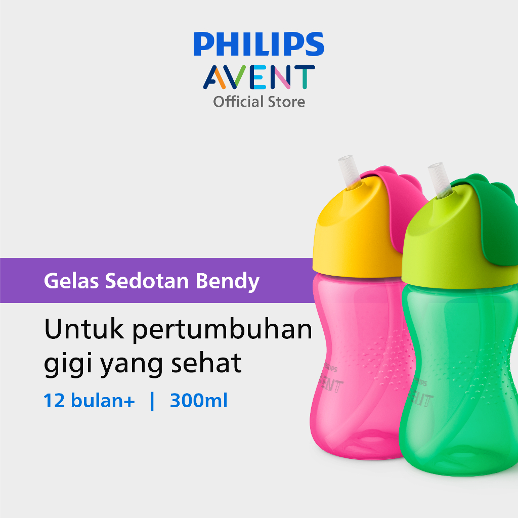 Philips Avent Straw Cup Bendy 300ml
