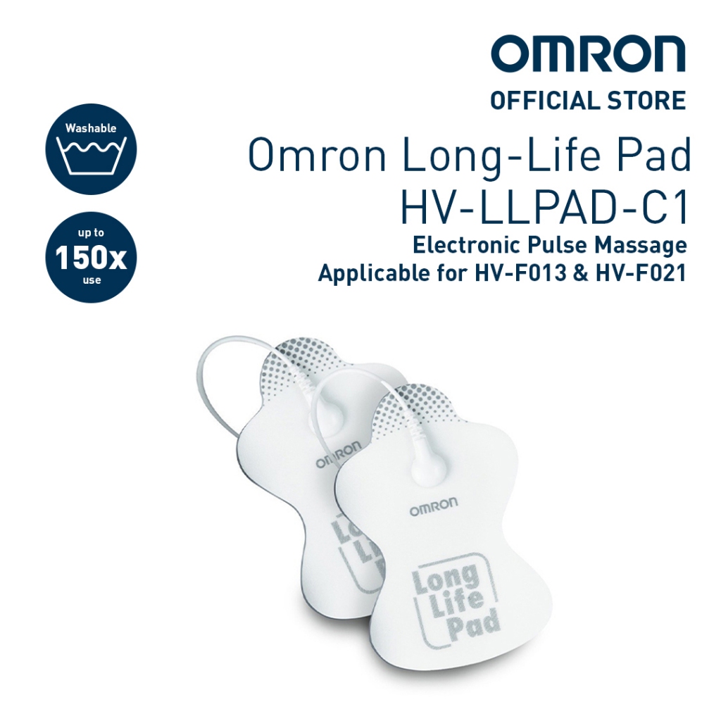 Omron Long Life Pads HV-LLPAD-C1 Original untuk Unit TENS Elektromerapi Omron Foto 2