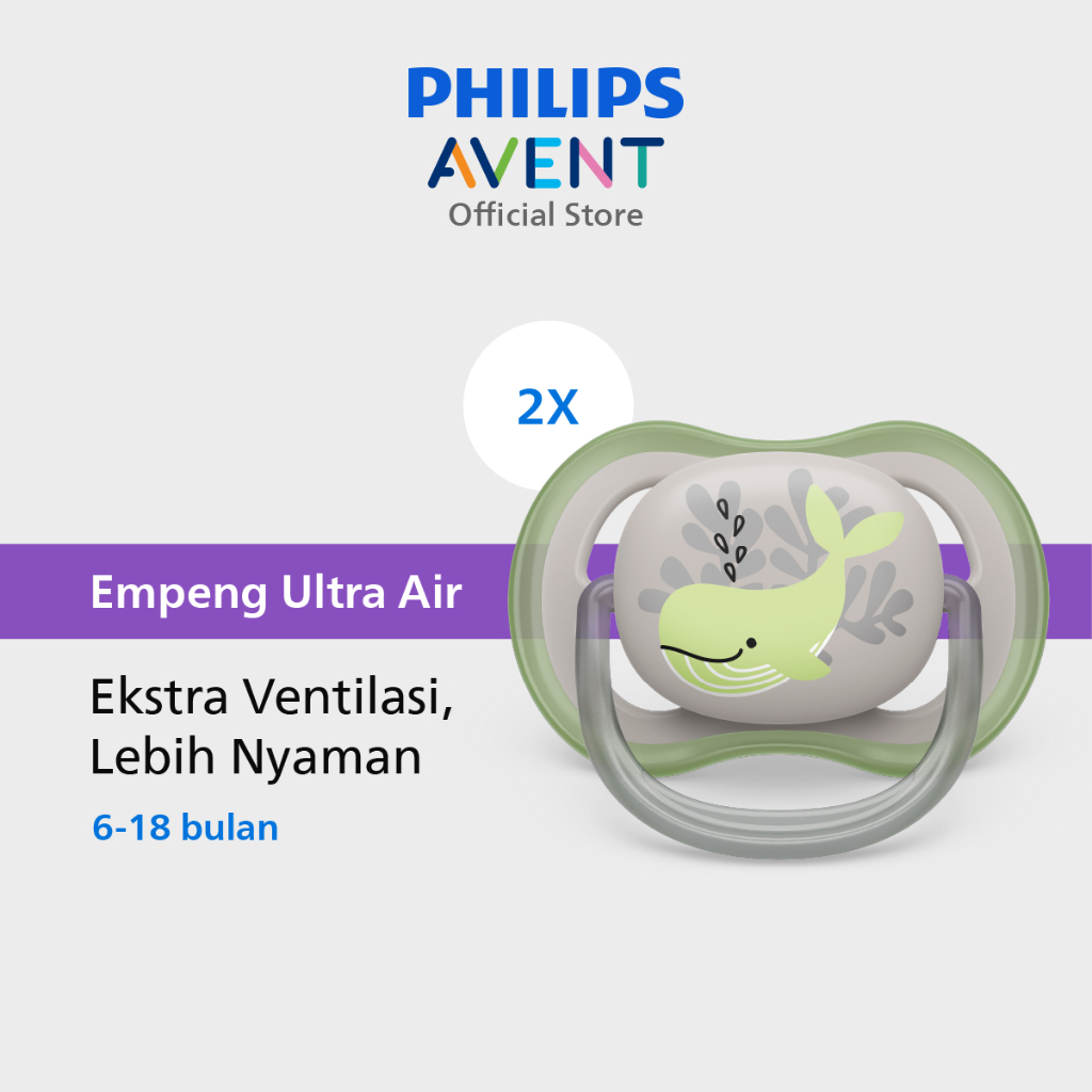 Empeng Philips Avent Ultra Air Ortodontik