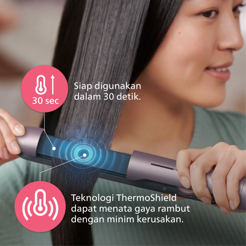 Philips Hair Set Straightener & Dryer Foto 3