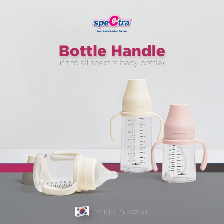 Pegangan Botol Susu Spectra Handle Original Anti Panas Anti Slip 1pc Foto 2