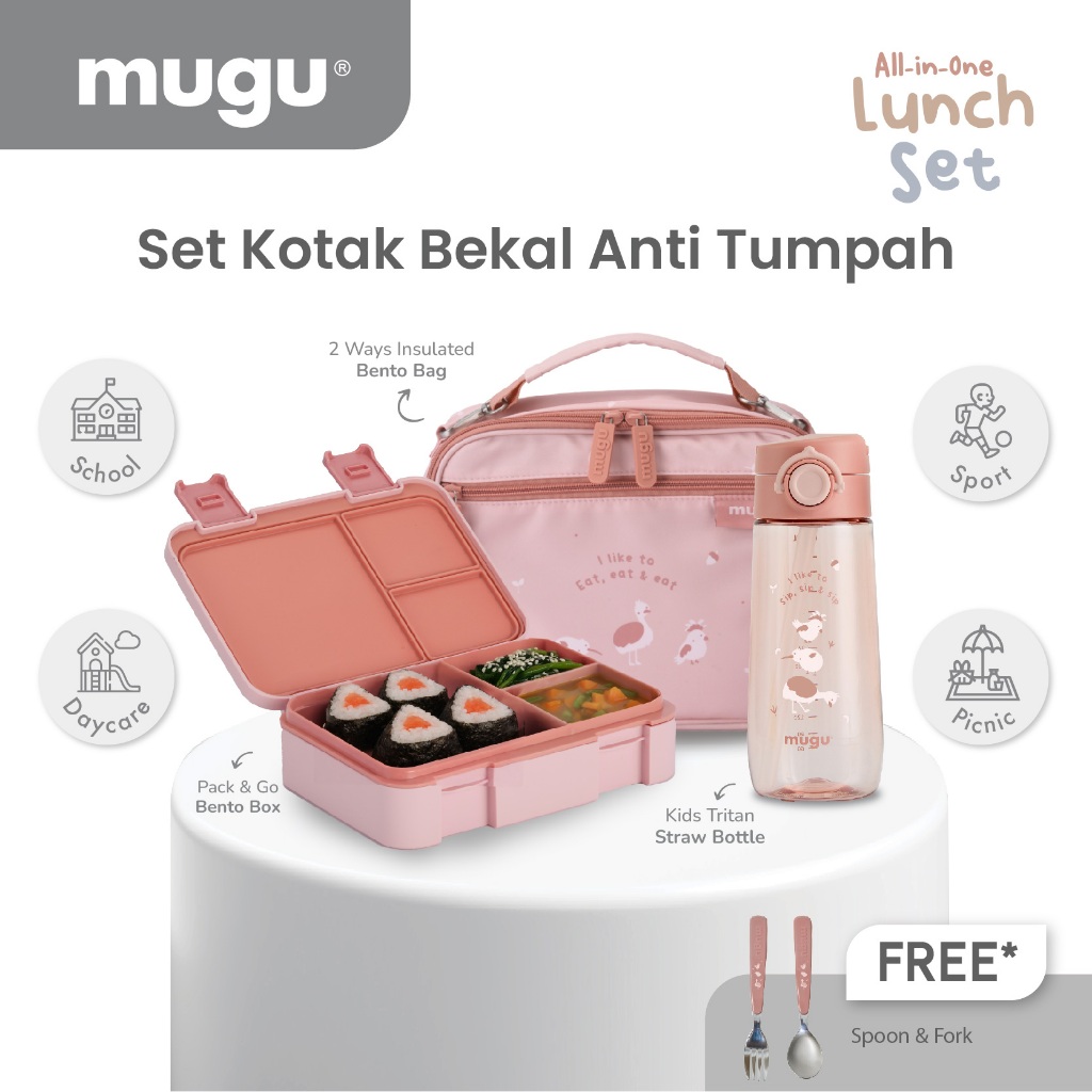 MUGU Kids Bento Set All-in-One