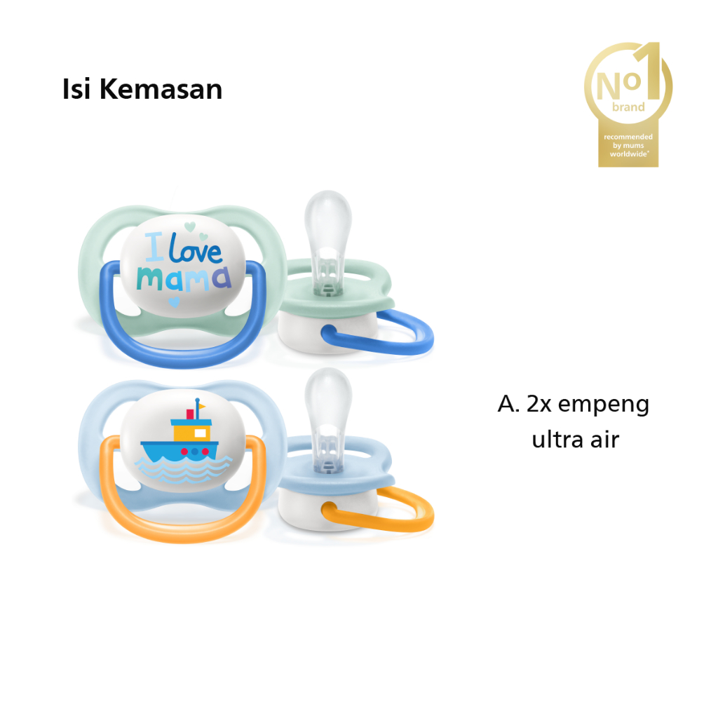 Philips Avent Ultra Air Pacifier 0-6M Foto 2