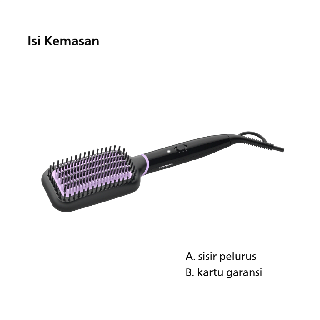 Philips Heated Brush BHH880 Tourmaline Foto 3