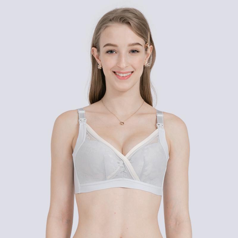 MOOIMOM Floral Wireless Nursing Bra Foto 6