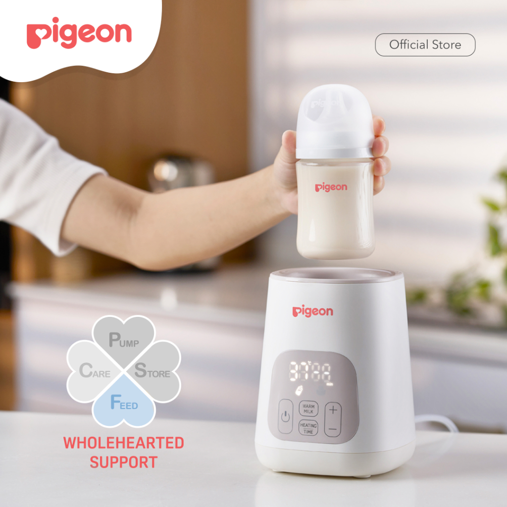 Pigeon Smart Bottle Warmer Penghangat ASI Susu Formula MPASI Otomatis Foto 2