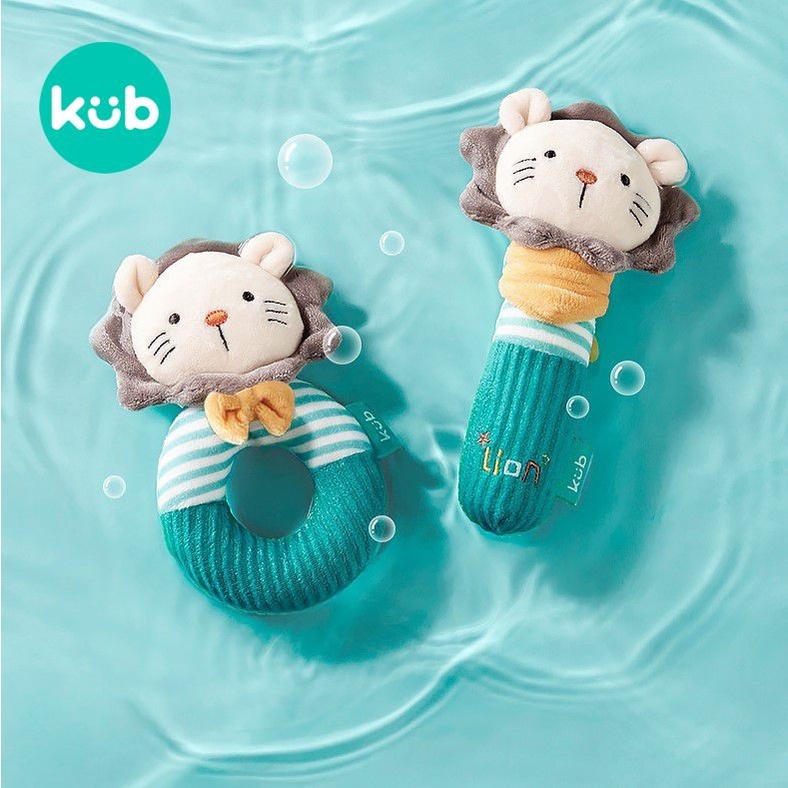 KUB Baby Soothing BB Stick Mainan Bayi Penenang Rattle Lion Tiger Foto 6