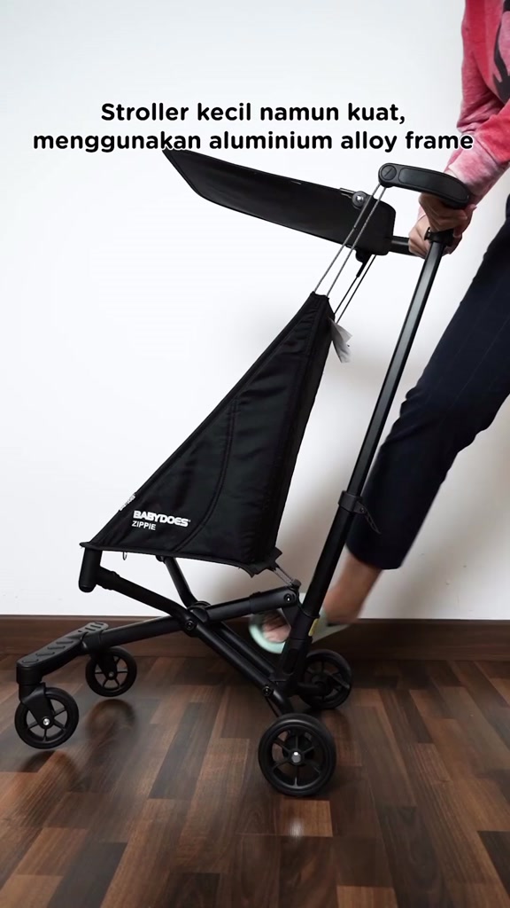 Babydoes Zippie Stroller Ultra Compact Travel Lightweight 2.8 kg Cabin Size
