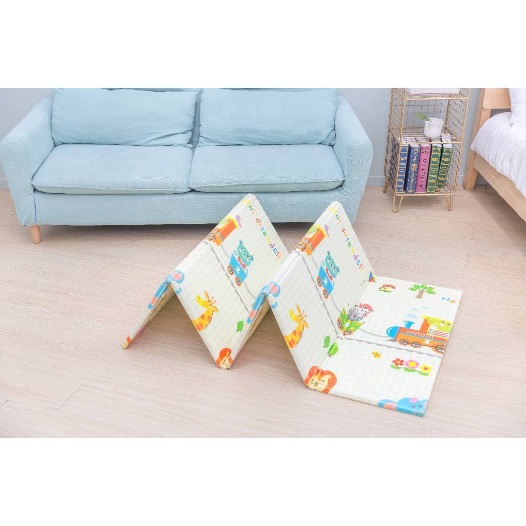 Playmat Bayi Baby Angels XPE Fold Premium 180x160 cm Double Side Tebal 1.0 cm Foto 2