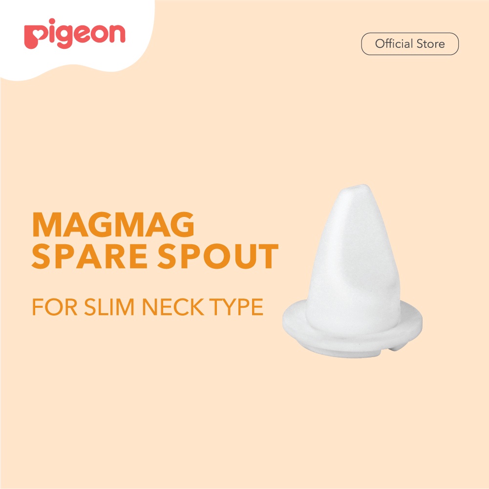 PIGEON MagMag Spout Cup Spare Spout Original Untuk Tipe Slim Neck
