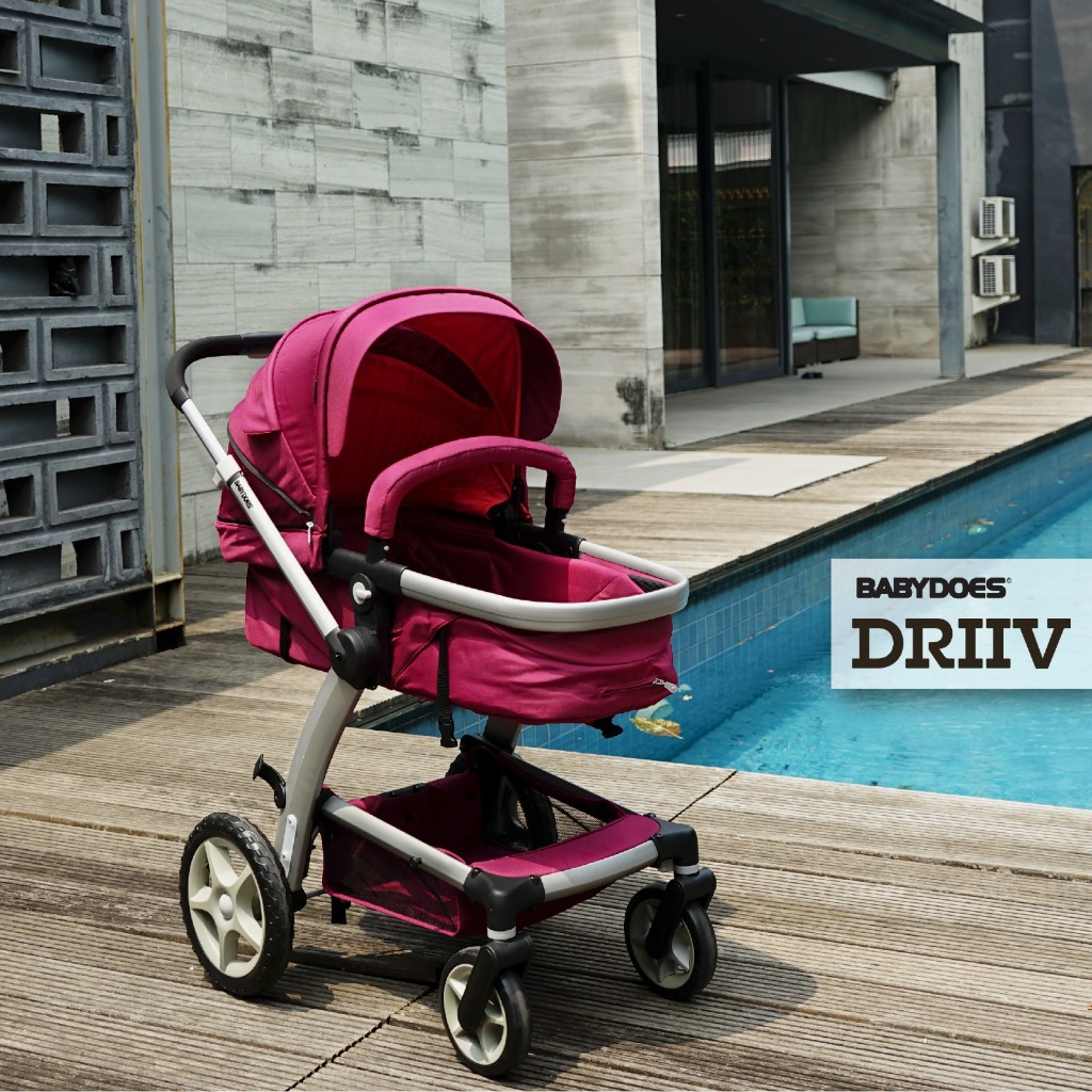 Stroller Good Baby Driiv Reversible Seat Full Size Rangka Aluminium Kapasitas 20kg Foto 7