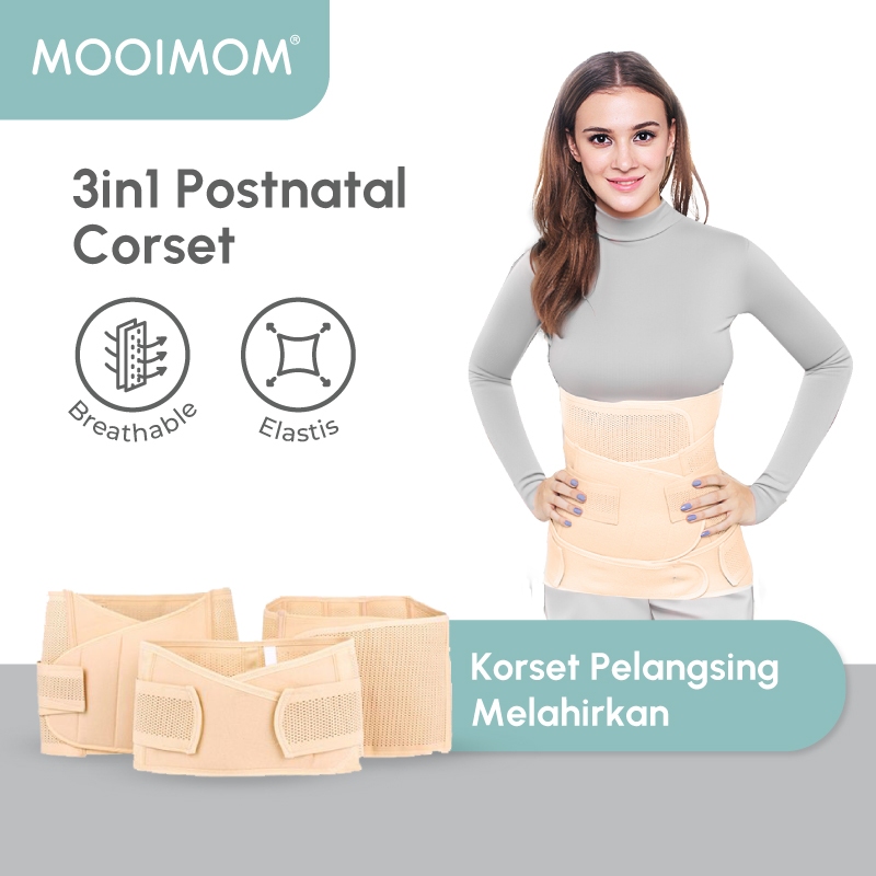 Korset Postnatal MOOIMOM 3in1 Breathable Foto 2