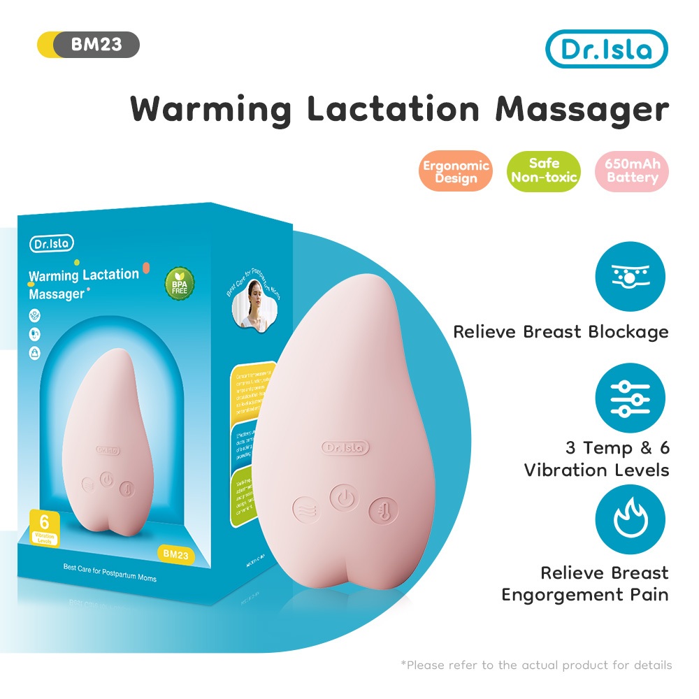 Dr.isla Lactation Massager BM23 Penghangat