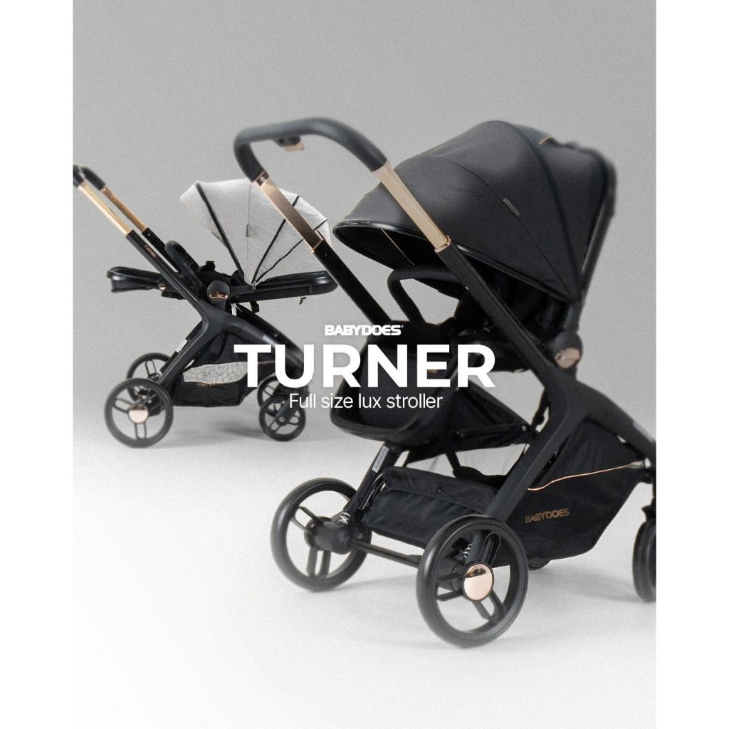 Stroller Babydoes Turner Reversible Handle Full Size Lux dari Newborn hingga 22kg Foto 2