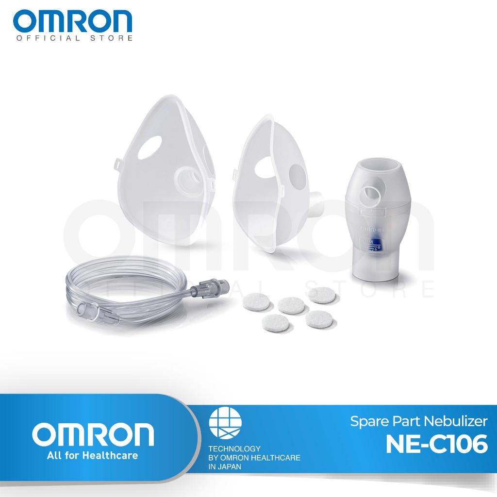 Nebulizer Omron NE-C106 Kit Set VVT dengan Masker Anak & Dewasa Foto 2