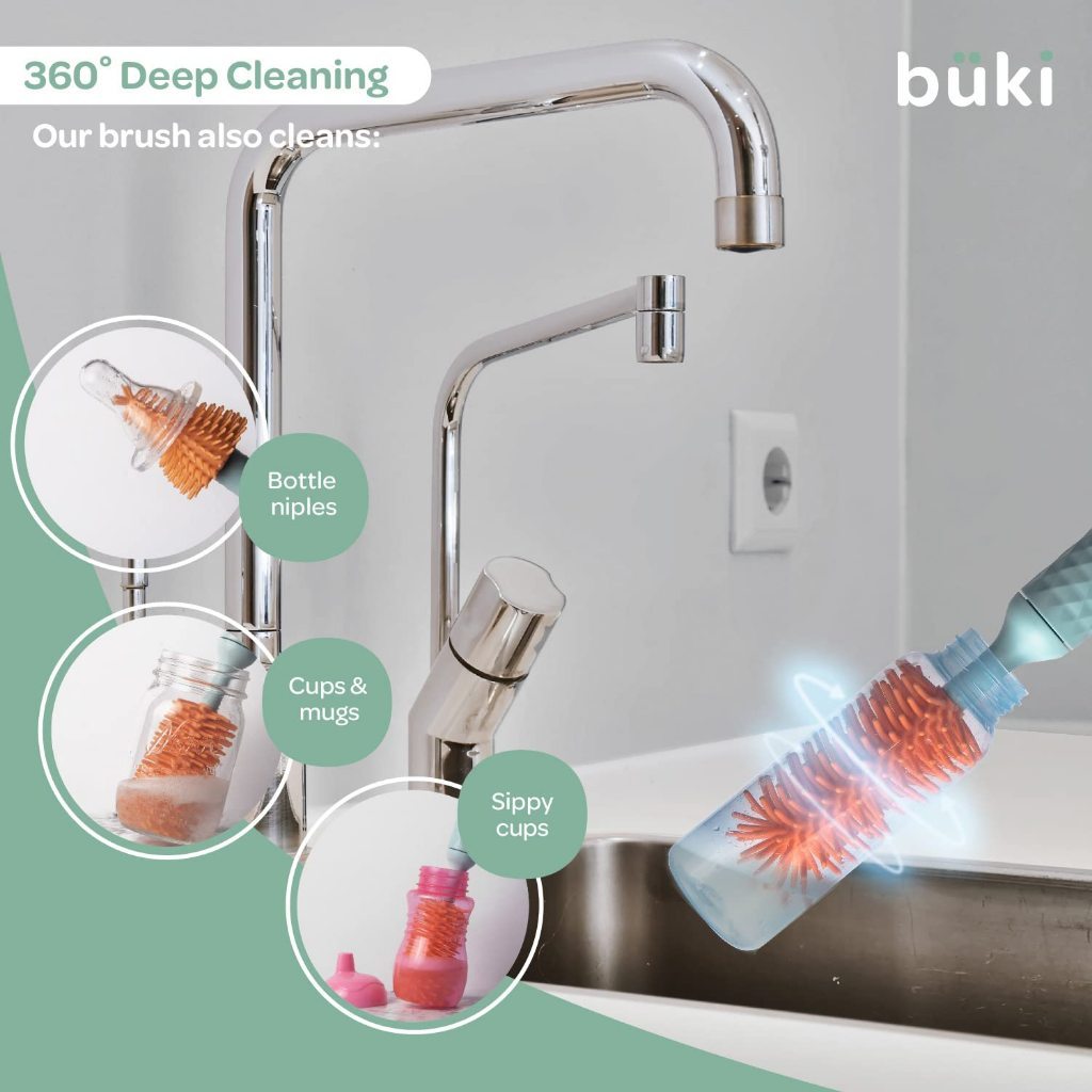 Dr.isla Sikat Botol Elektrik Silikon Foto 4