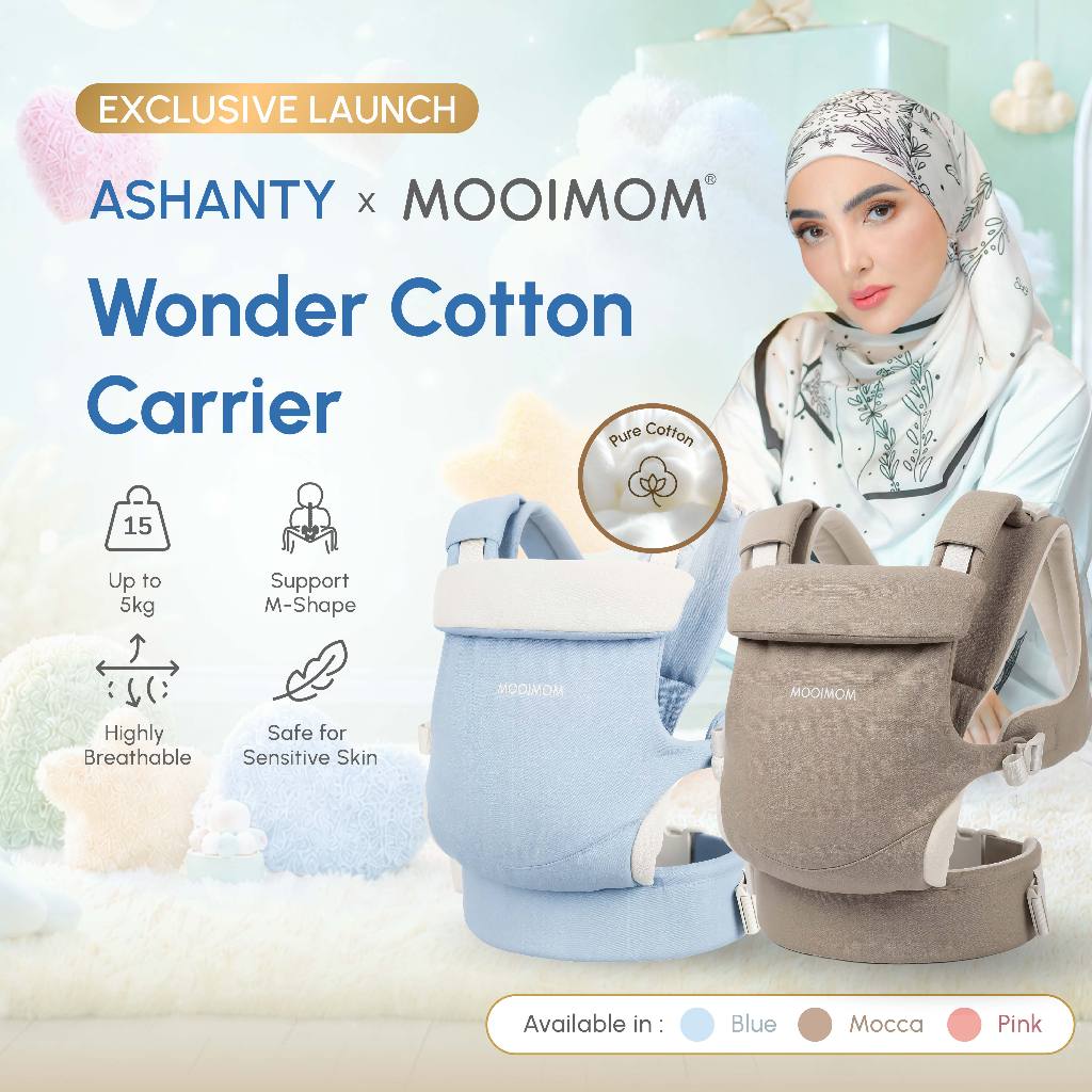 MOOIMOM Wonder Carrier Pure Cotton Foto 2