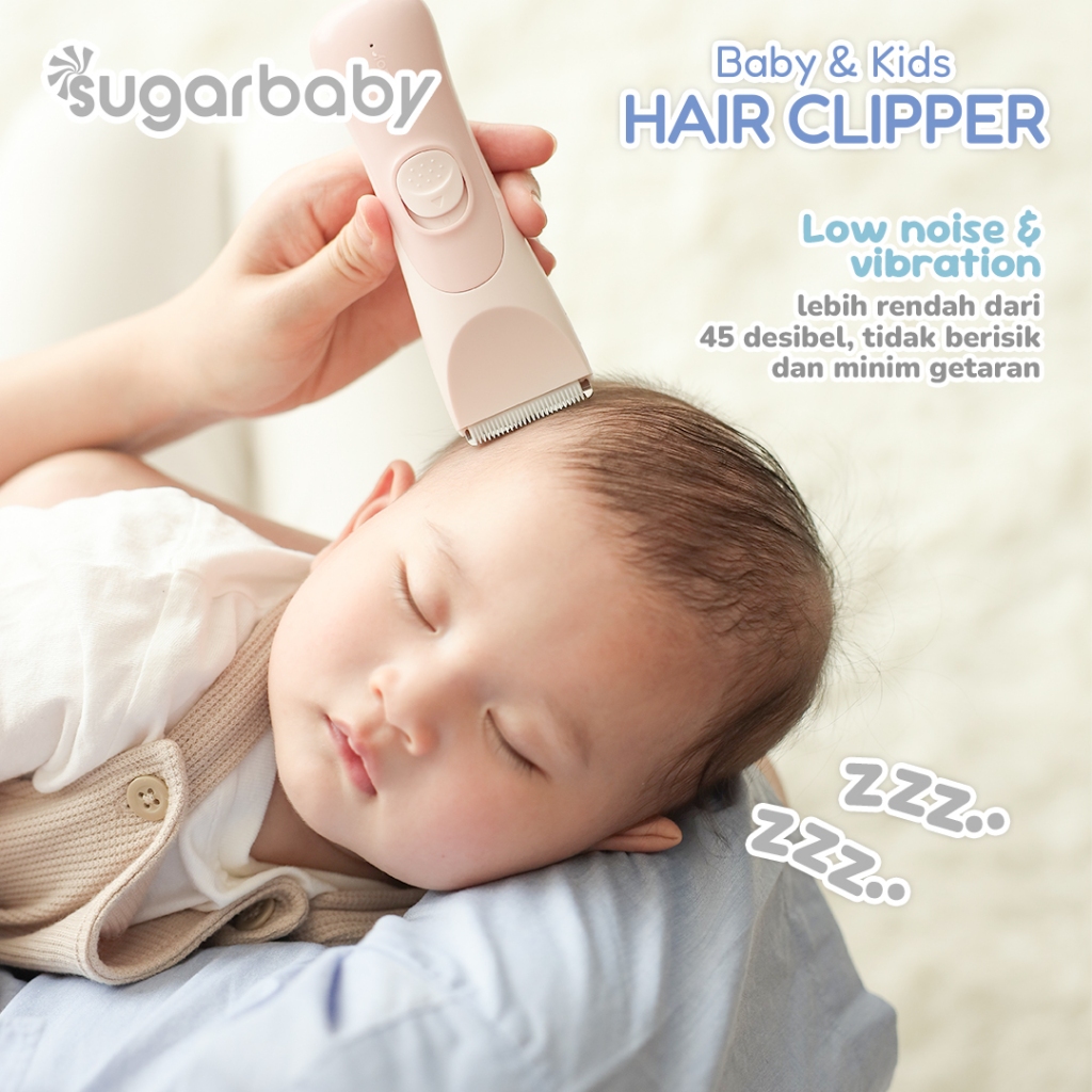 Sugarbaby Baby & Kids Hair Clipper Alat Cukur Rambut Bayi USB Ceramic Blade IPX7 Foto 3