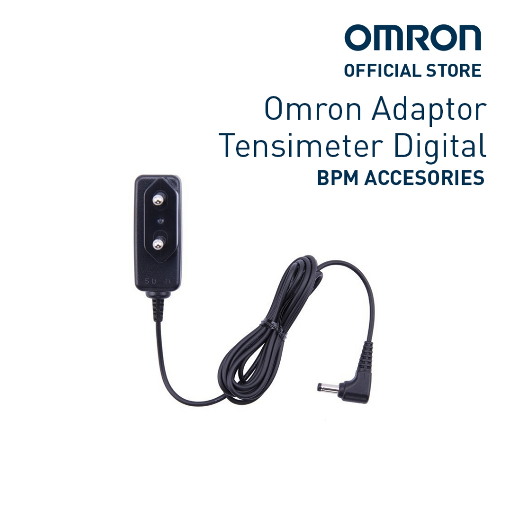 Adaptor AC Charger Tensimeter & Nebulizer Omron Universal Pengganti Baterai Foto 4