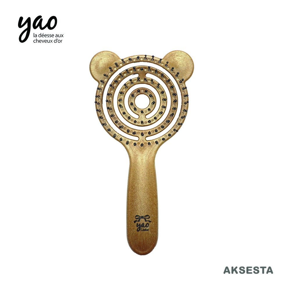 Sisir Kayu YAO Little Wood Teddy Anti Rontok Buatan Korea Selatan Foto 5