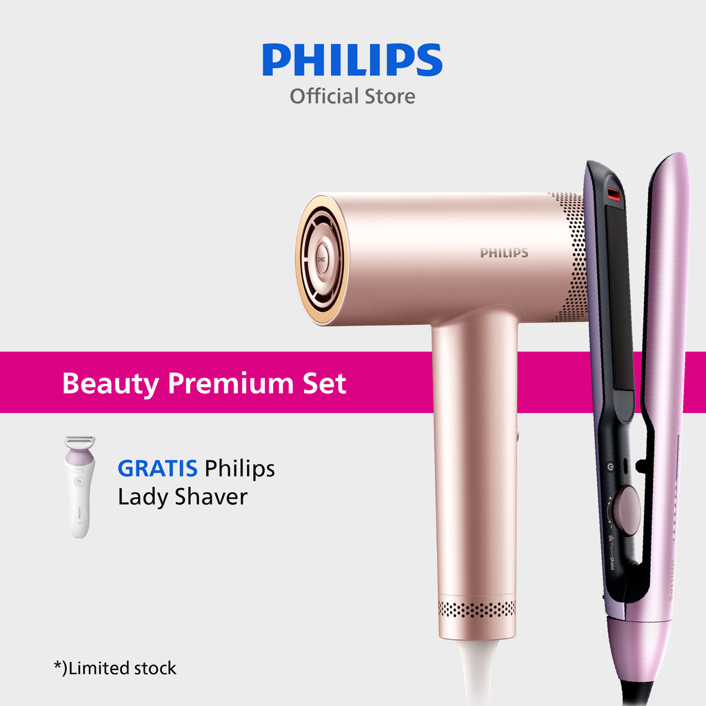 Philips Hair Dryer 8000 Straightener 5000 ThermoShield