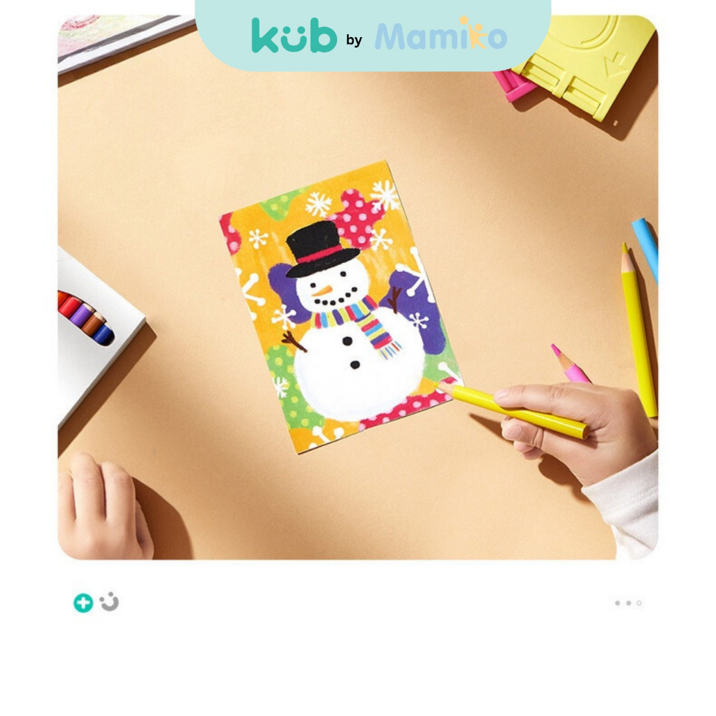 KUB Handmade Product Machine Mainan Edukasi Pembuat Kartu Ucapan dan Stiker Manual Foto 5