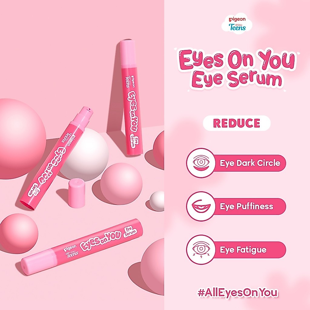 Pigeon Teens Eyes On You Eye Serum Skincare Remaja Solusi Mata Panda Kantung Mata Foto 3