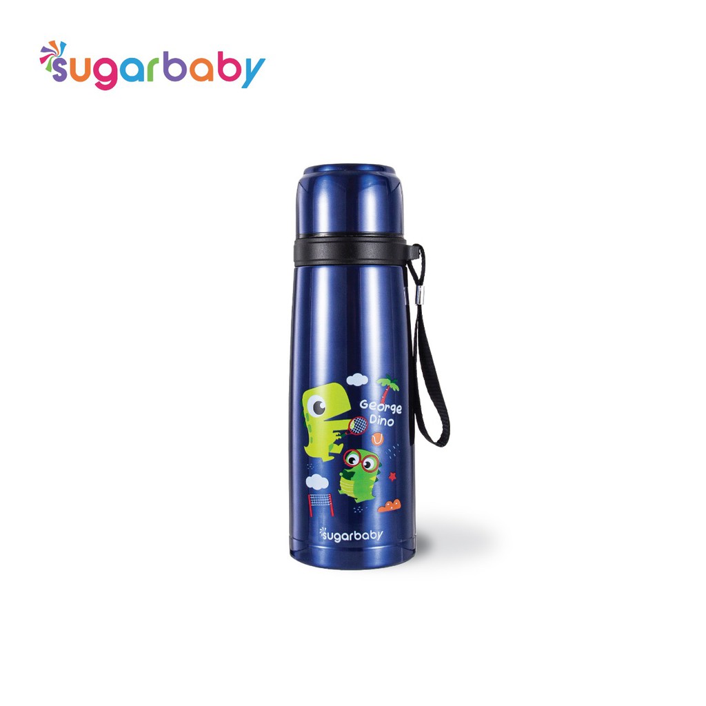 Sugar Baby STRONG Vacuum Stainless Steel Bottle 600ml Dino Insulated Thermos Foto 6