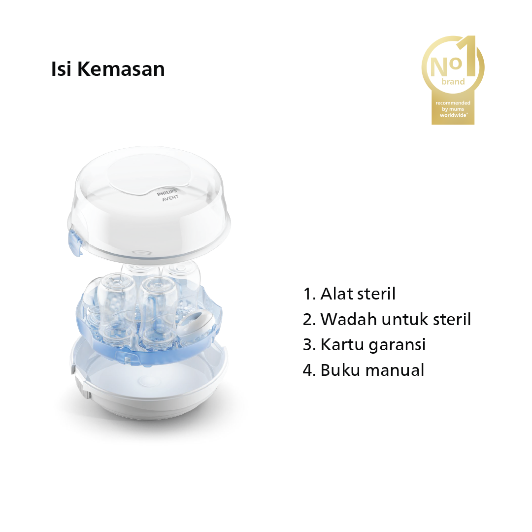 Philips Avent Microwave Sterilizer SCF281/02 Foto 5