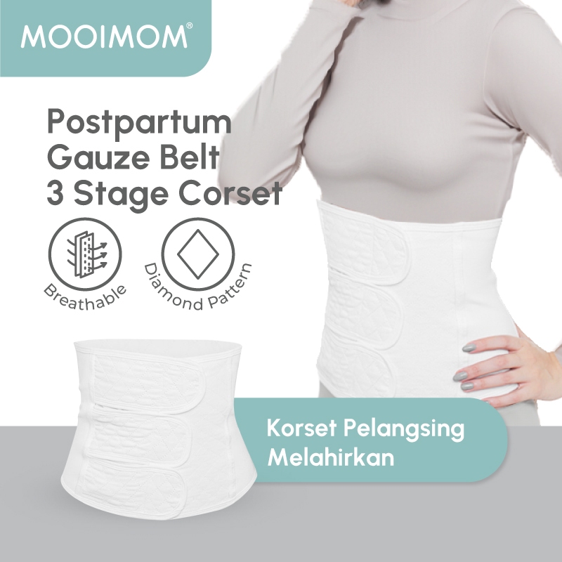 MOOIMOM Postpartum Gauze Belt 3 Stage Foto 2