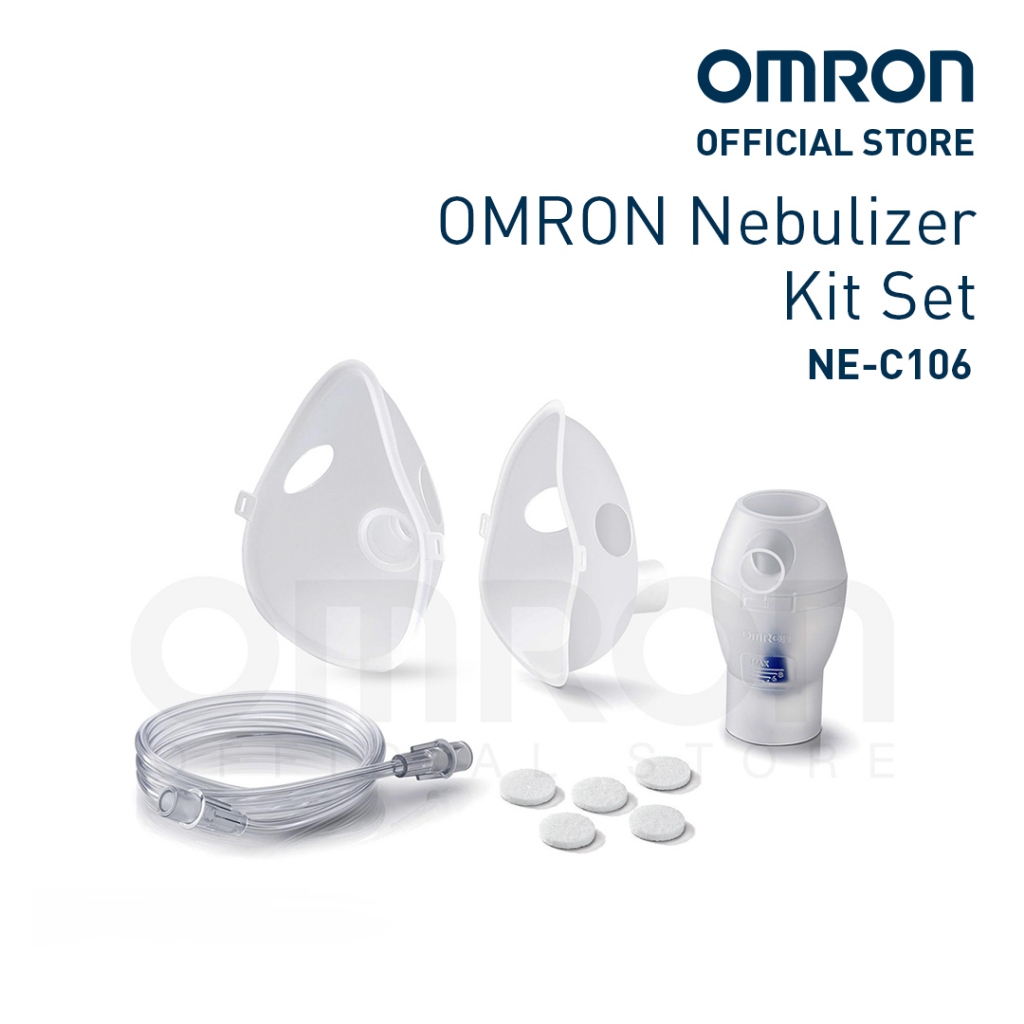 Nebulizer Omron NE-C106 Kit Set VVT dengan Masker Anak & Dewasa