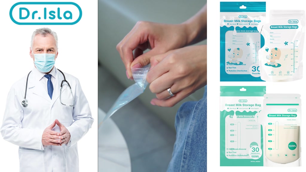 Kantong ASI Dr.isla 250ml BPA Free
