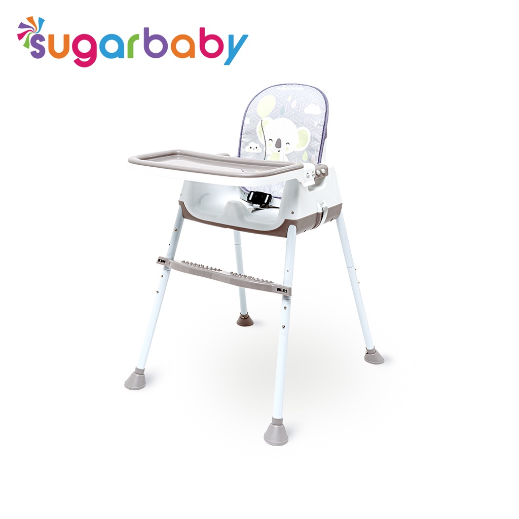 Sugarbaby Fun Chair Kursi Makan Bayi 6 in 1 Convertible High Chair Motif Animals Foto 8