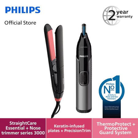 Philips Catokan Keratin & Trimmer Couple Set